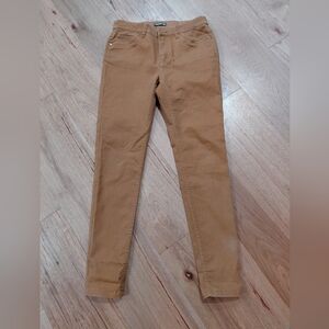 Toad and Co Sequoia Brown Skinny Pants Size 6 Outdoors Womens Organic Cotton